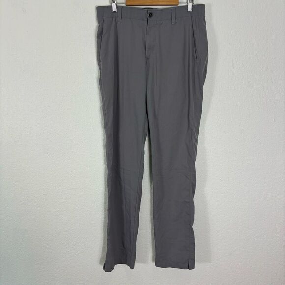 Under Armour Golf Grey The Showdown Straight Leg Pants - Picture 1 of 8